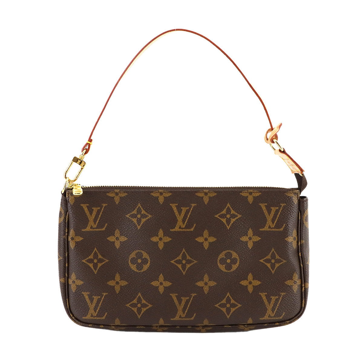 Monogram Pochette Accessoires Hand Bag Pouch Brown M51980