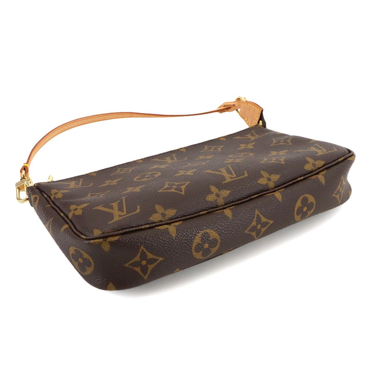 Monogram Pochette Accessoires Hand Bag Pouch Brown M51980