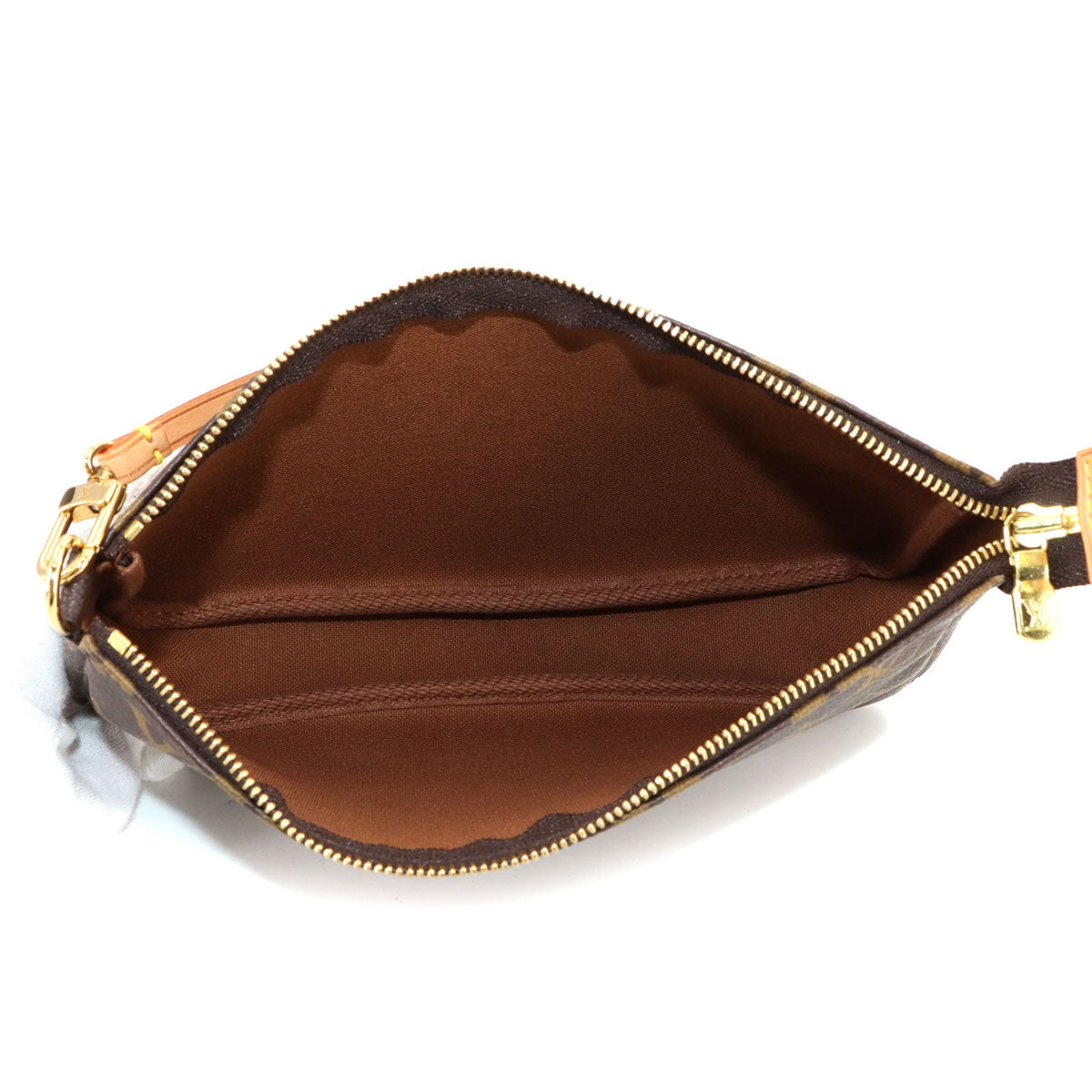 Monogram Pochette Accessoires Hand Bag Pouch Brown M51980