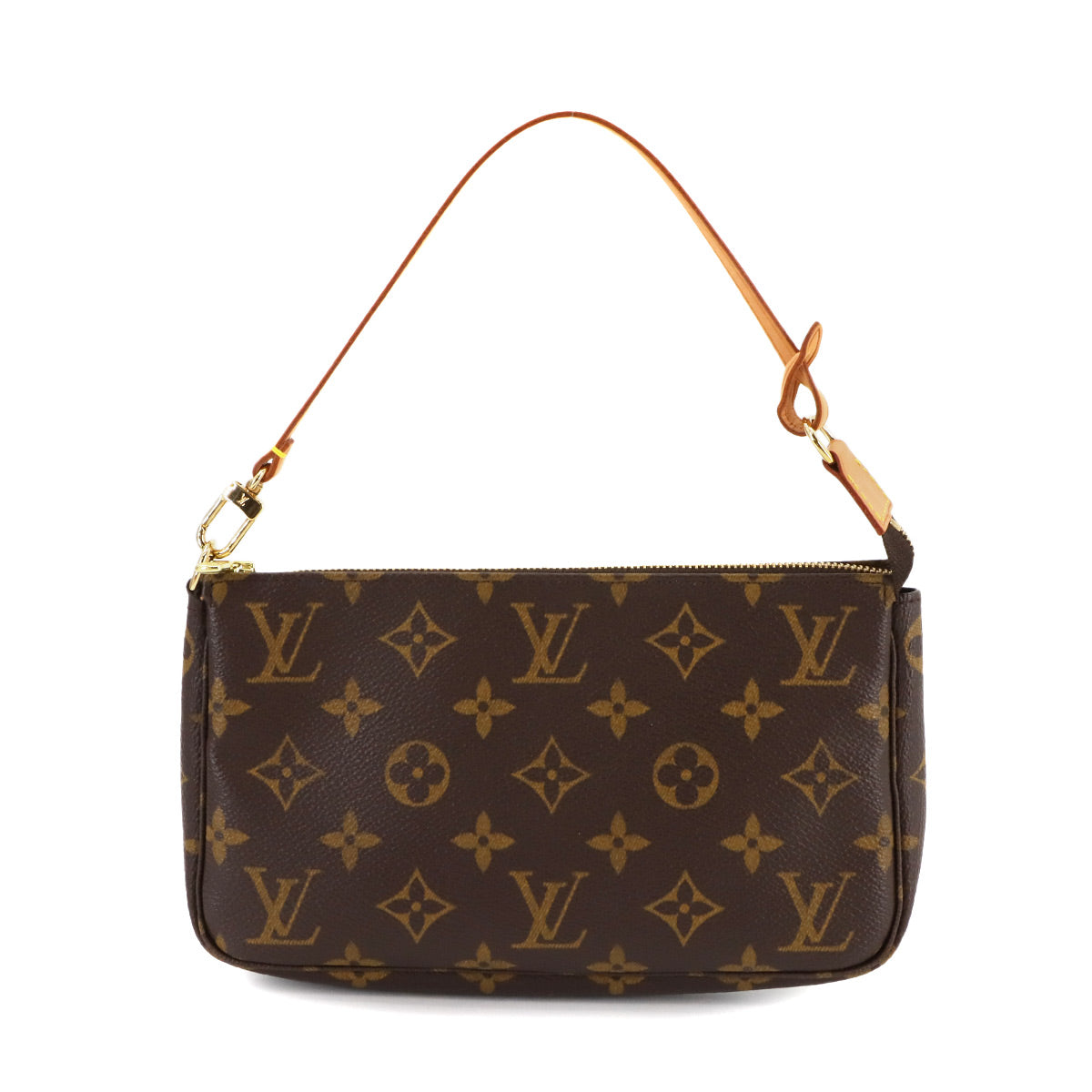 Monogram Pochette Accessoires Hand Bag Pouch Brown M51980