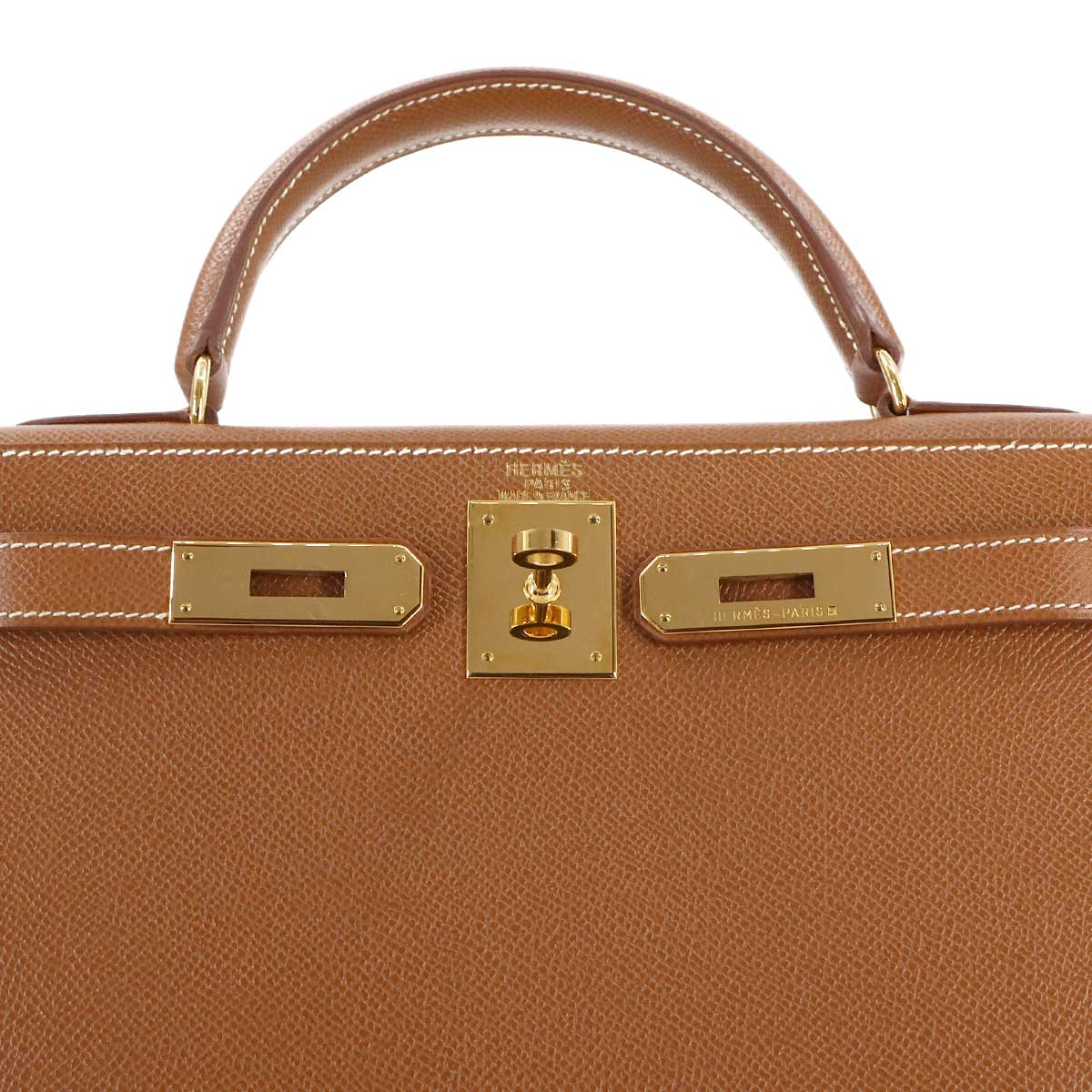 Kelly 28 Couchevel Epsom Gold 2way Hand Shoulder Bag Purse