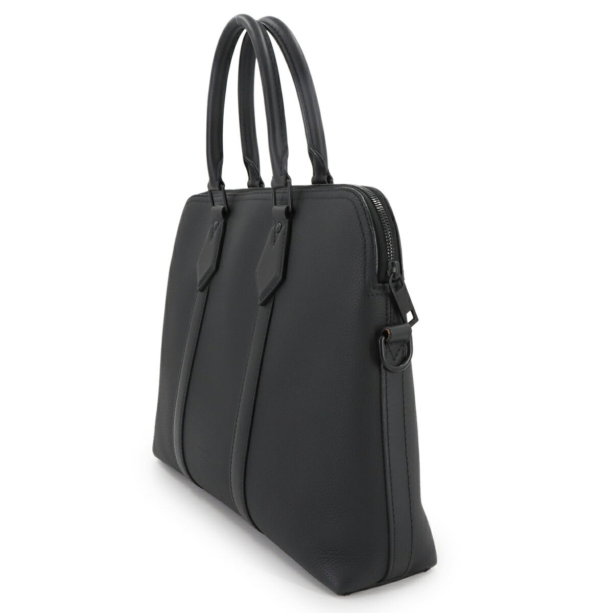 Aerogram Takeoff Briefcase 2way Bag Leather Black M59159