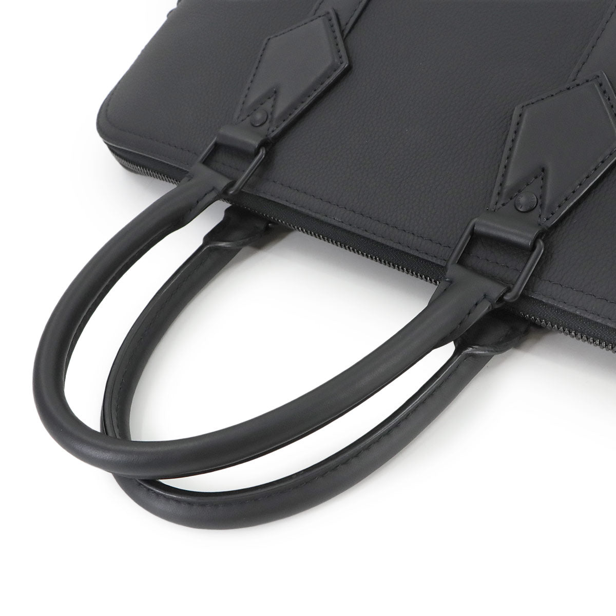 Aerogram Takeoff Briefcase 2way Bag Leather Black M59159