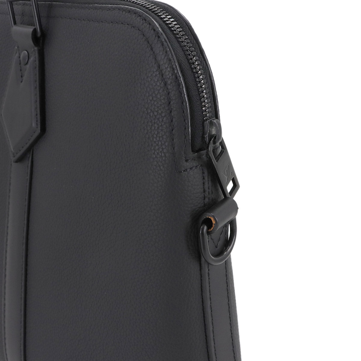 Aerogram Takeoff Briefcase 2way Bag Leather Black M59159