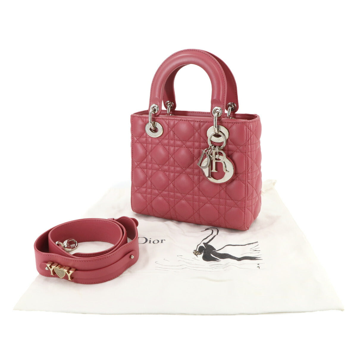 Lady Dior My ABCDior Small Hand Shoulder Bag Leather