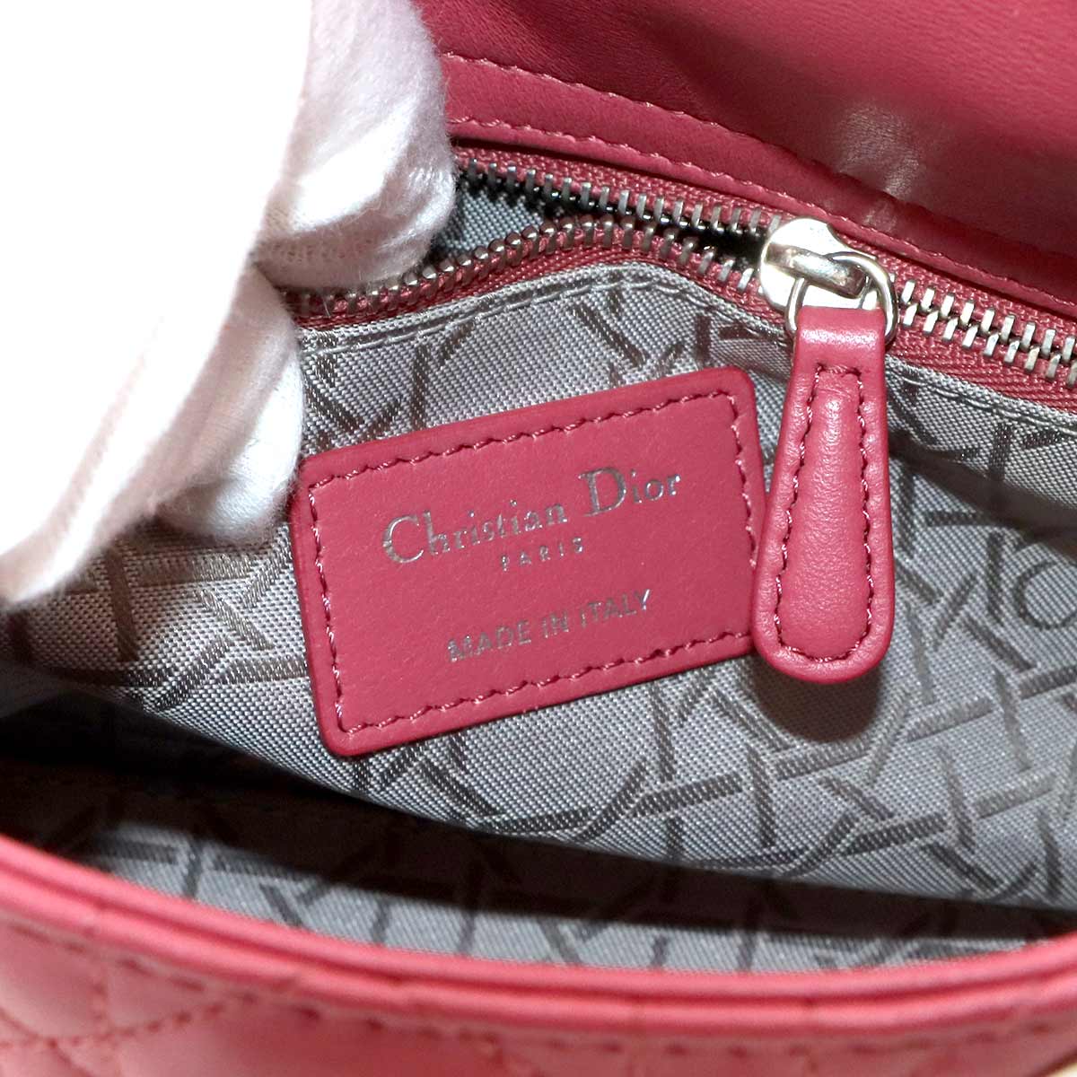 Lady Dior My ABCDior Small Hand Shoulder Bag Leather