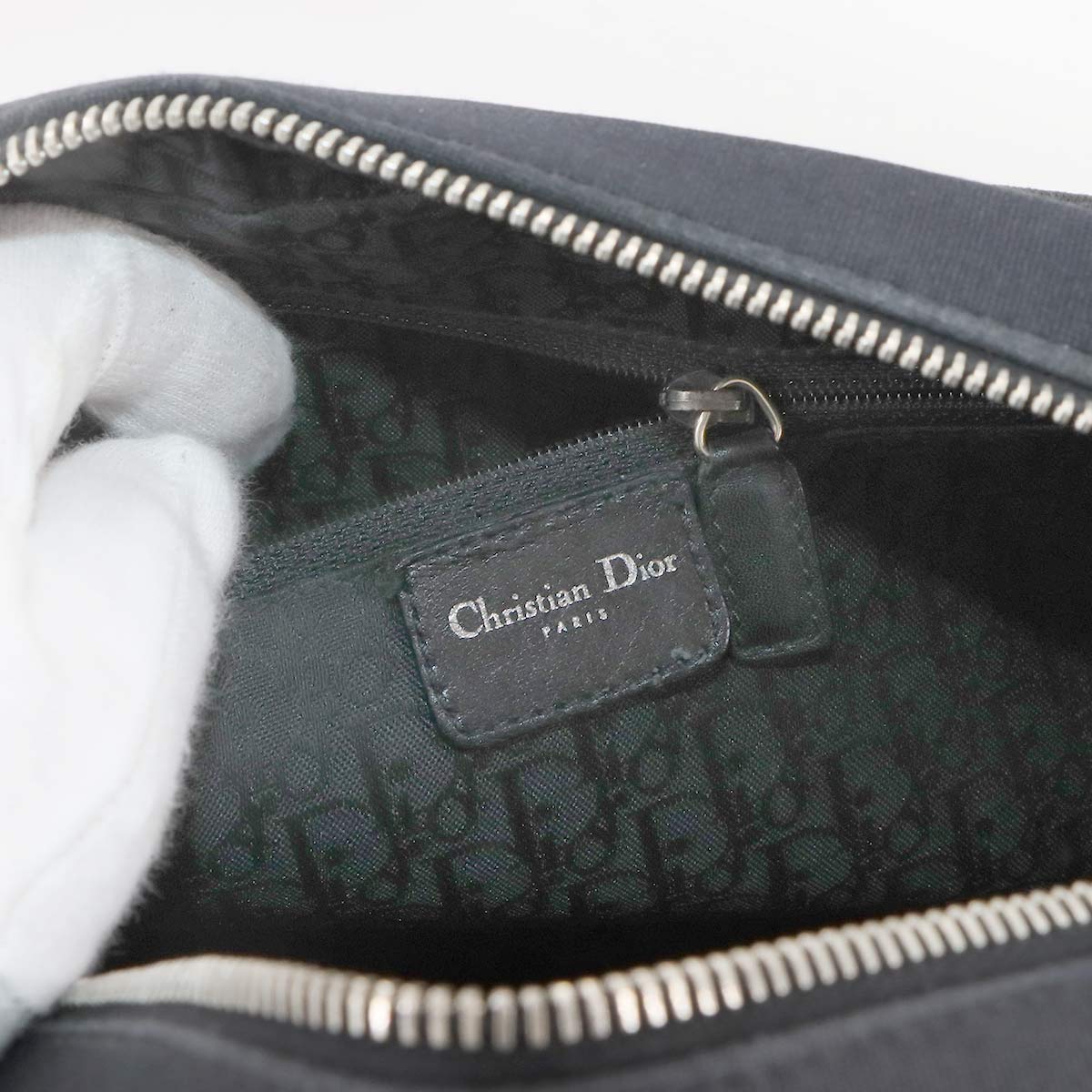 Hardcore Boston Hand Shoulder Bag Canvas Black