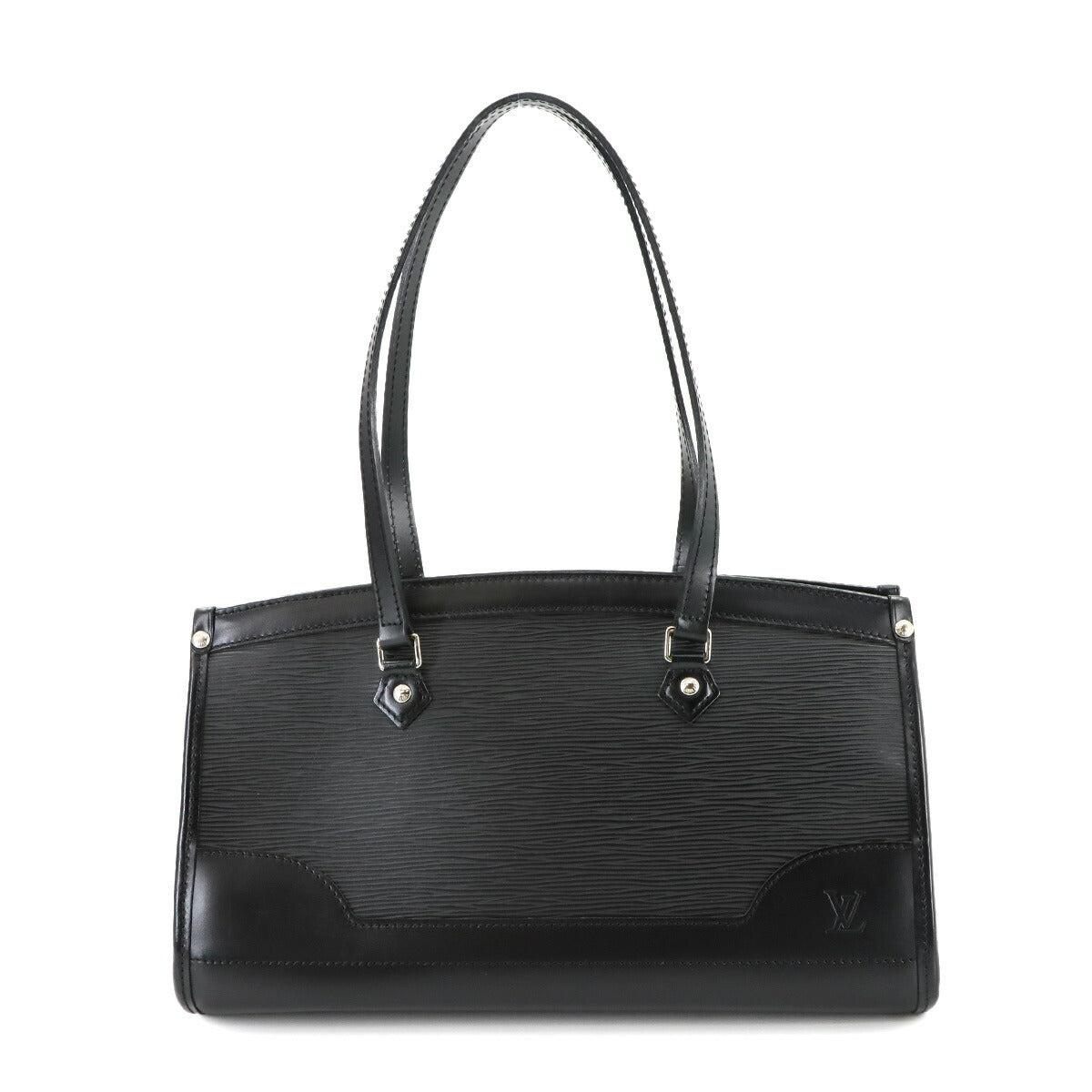 LOUIS VUITTON Epi Madeline PM Shoulder Bag Leather Noir M59332 Purse