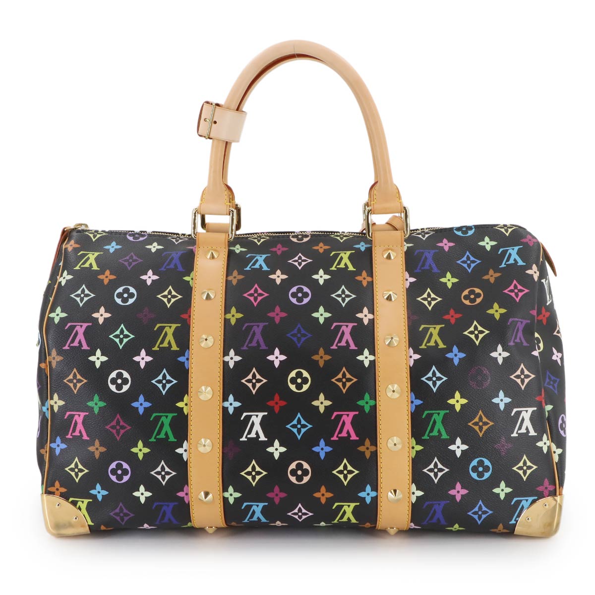 Monogram Multi Color Keepall 45 Luggage Noir M92640 Purse