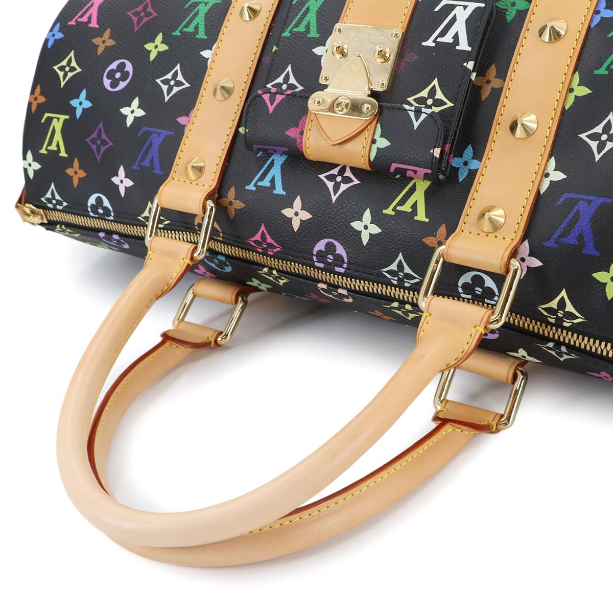 Monogram Multi Color Keepall 45 Luggage Noir M92640 Purse