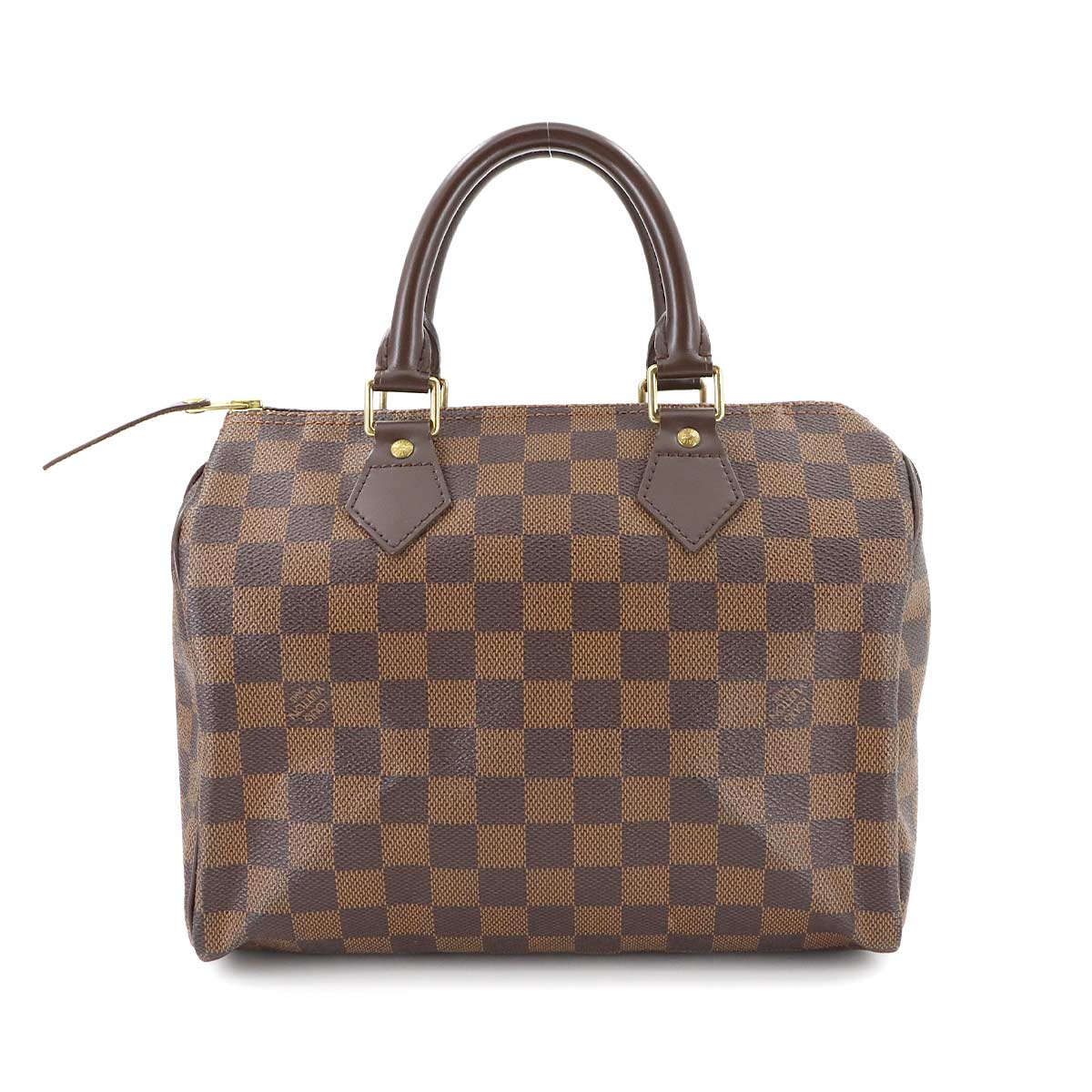 LOUIS VUITTON Damier Speedy 25 Hand Bag Ebene N41532 Purse