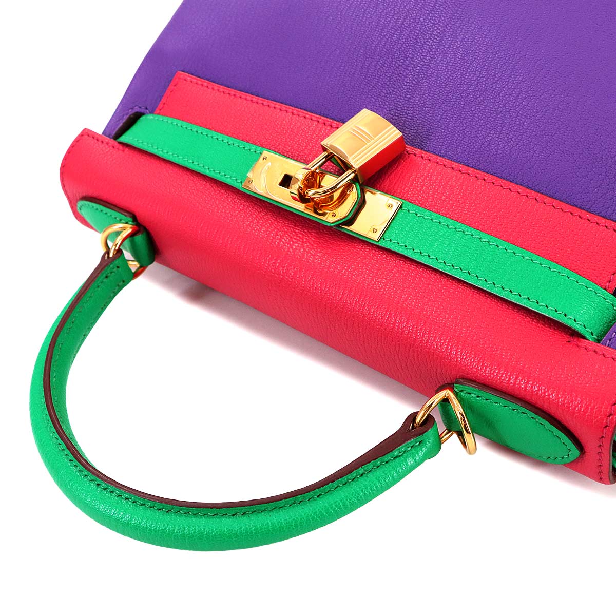 Kelly 28 2way Hand Shoulder Bag Veau Togo Bordeaux Purse 90290900