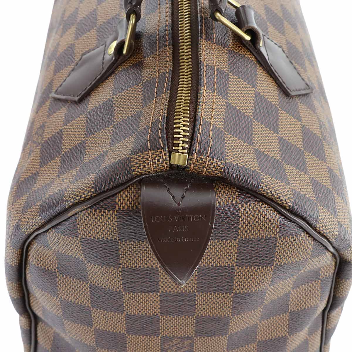 Damier Speedy 30 Hand Bag Ebene N41531 Brown Purse