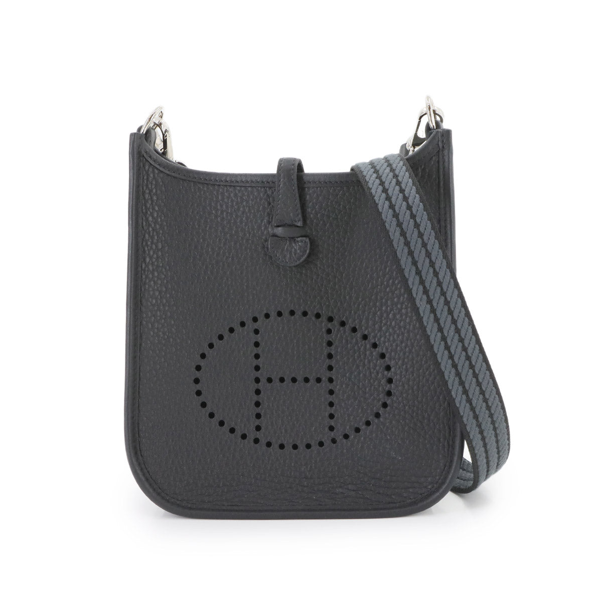 Evelyne Amazone TPM Shoulder Bag Taurillon Clemence Black