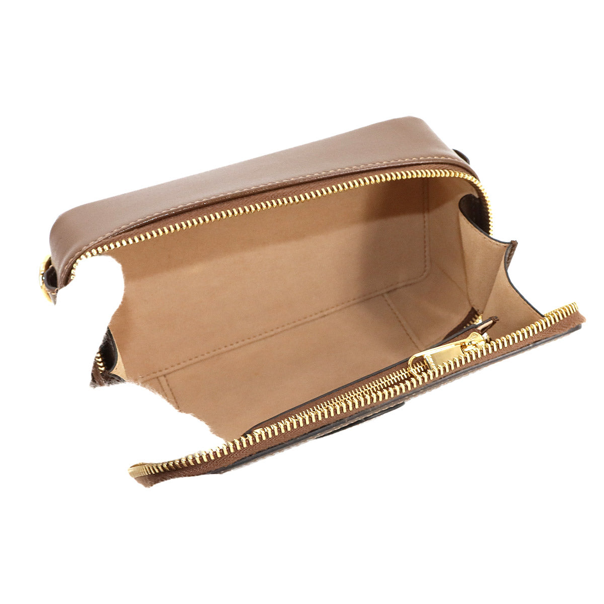 Interlocking G Shoulder Bag GG Supreme canvas Leather 671674