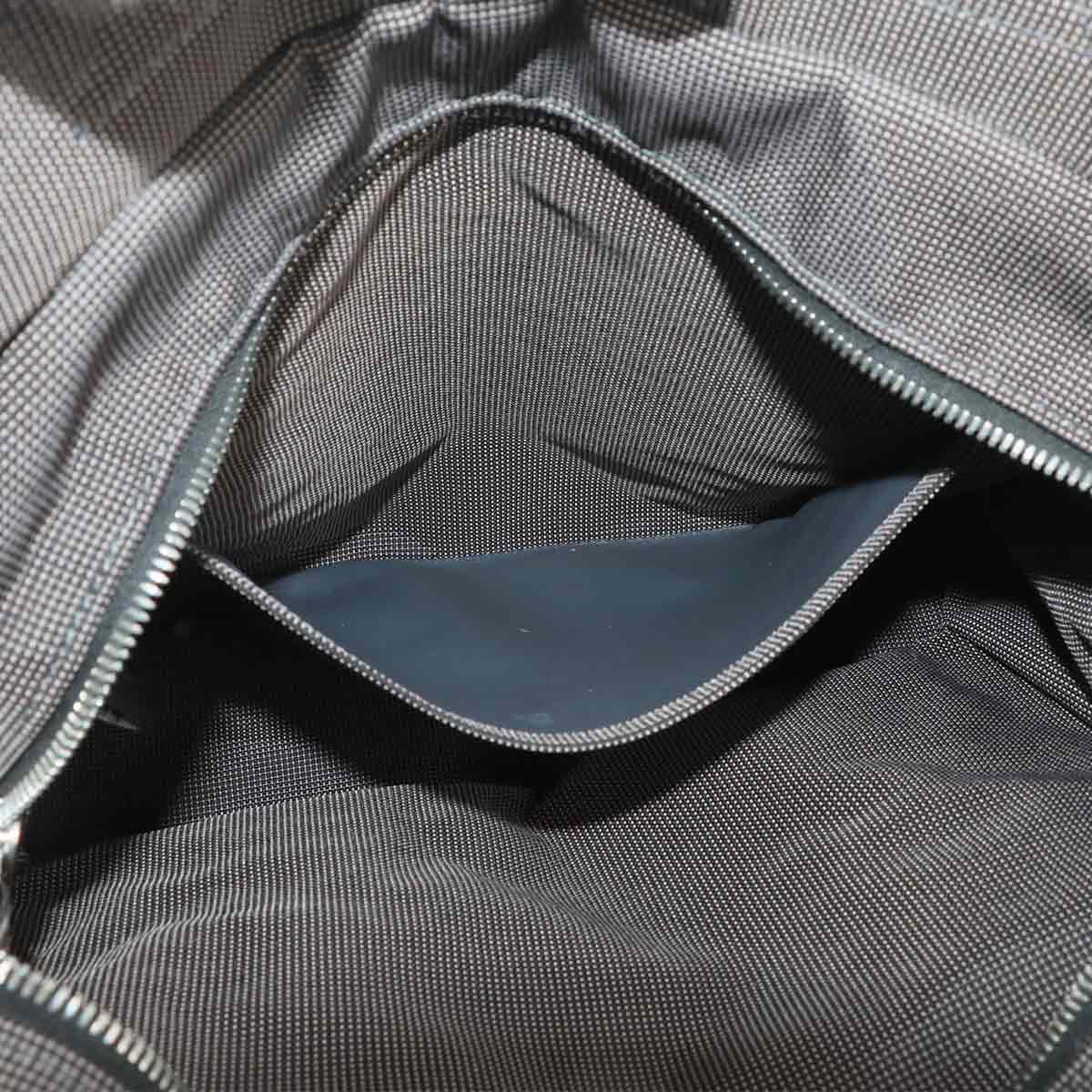 Her Line Ad MM Backpack Canvas Gray Black Purse