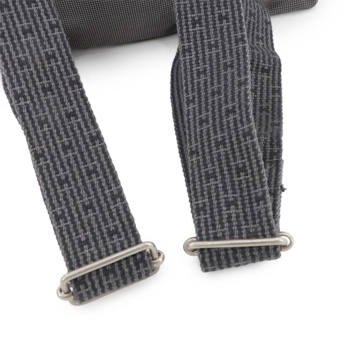 Her Line Ad MM Backpack Canvas Gray Black Purse