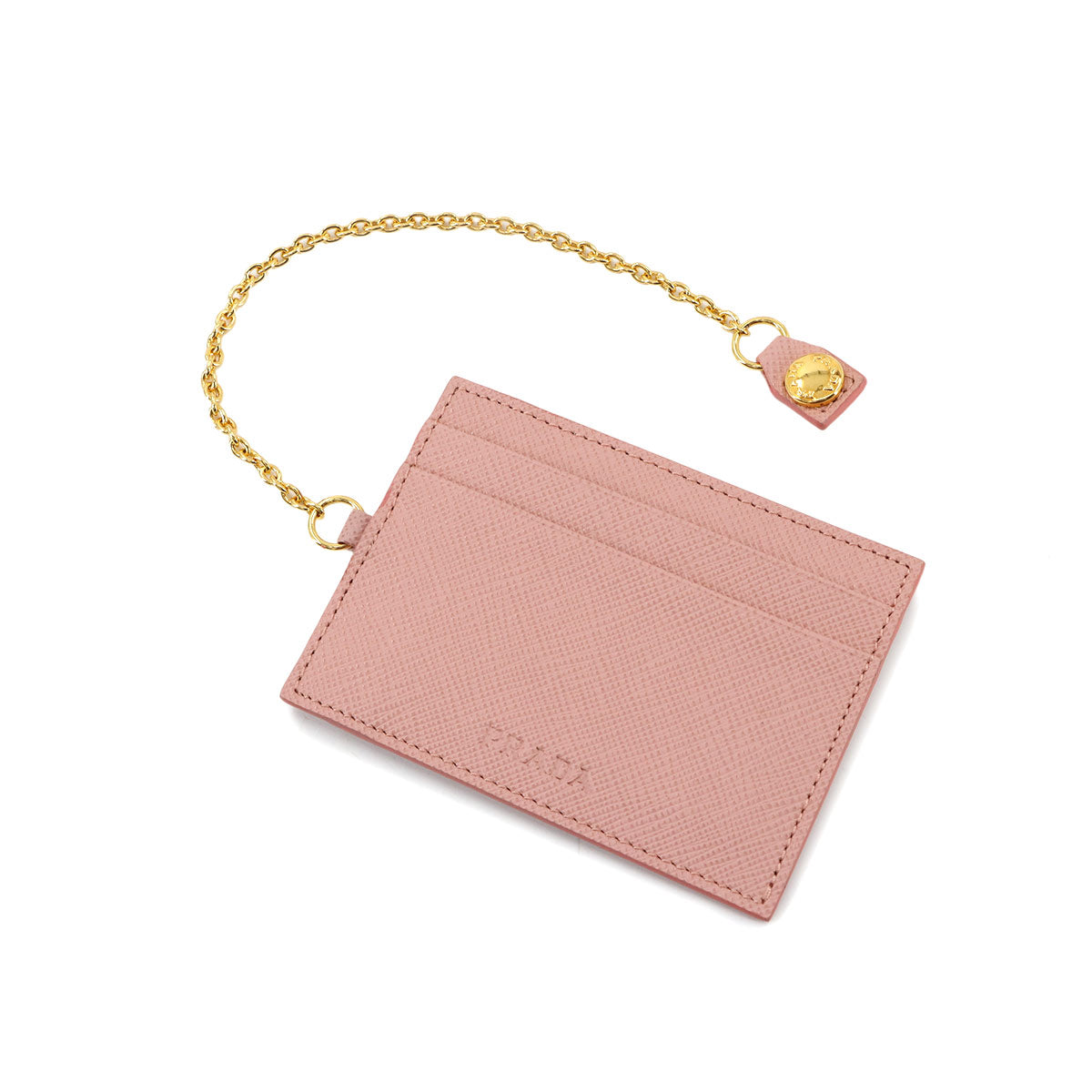 Saffiano Long Wallet Leather Pink 1MH132 Purse Logos