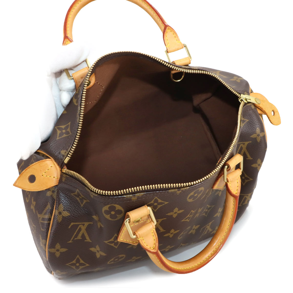 Monogram Speedy 30 Hand Bag Brown M41526 Purse