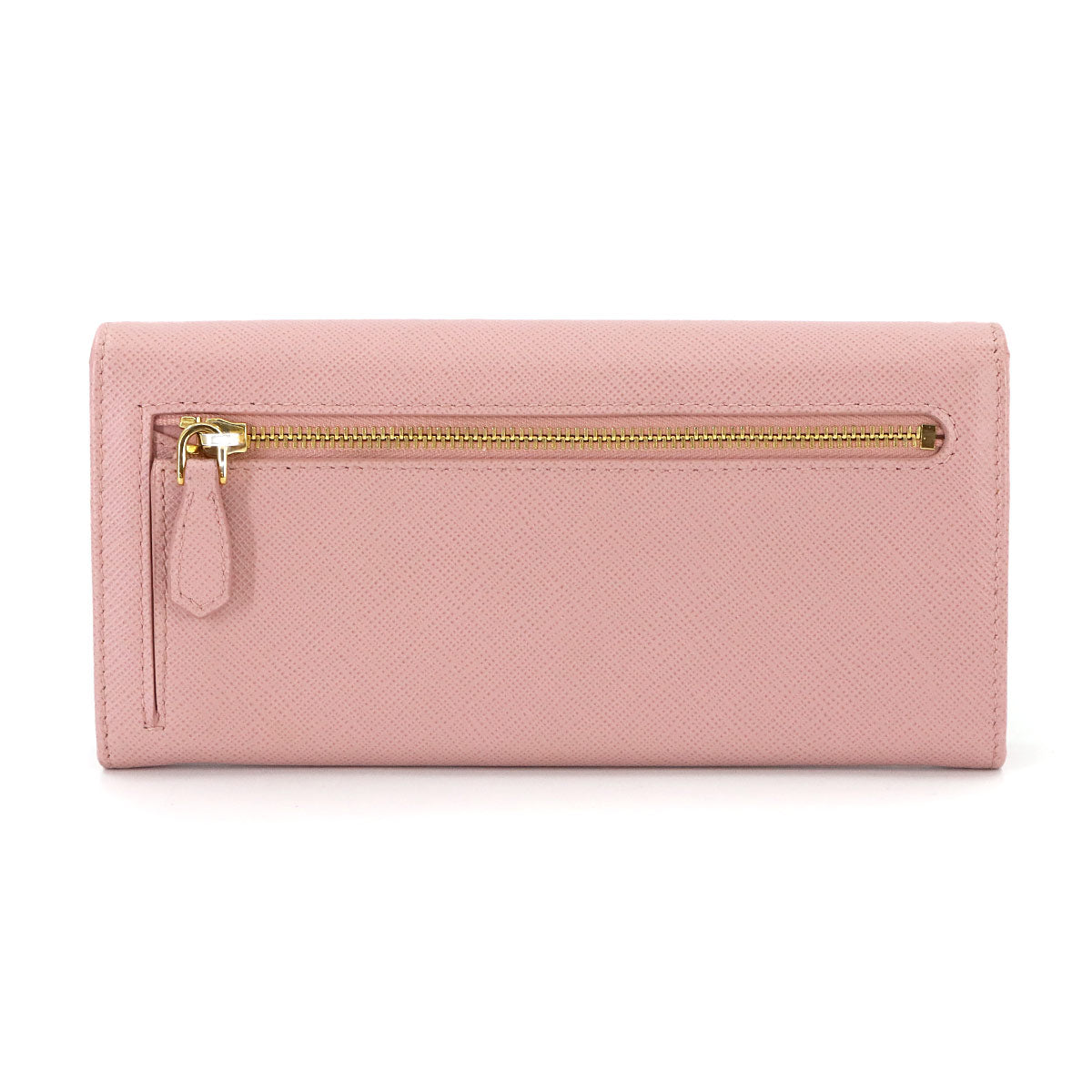 Saffiano Long Wallet Leather Pink 1MH132 Purse Logos