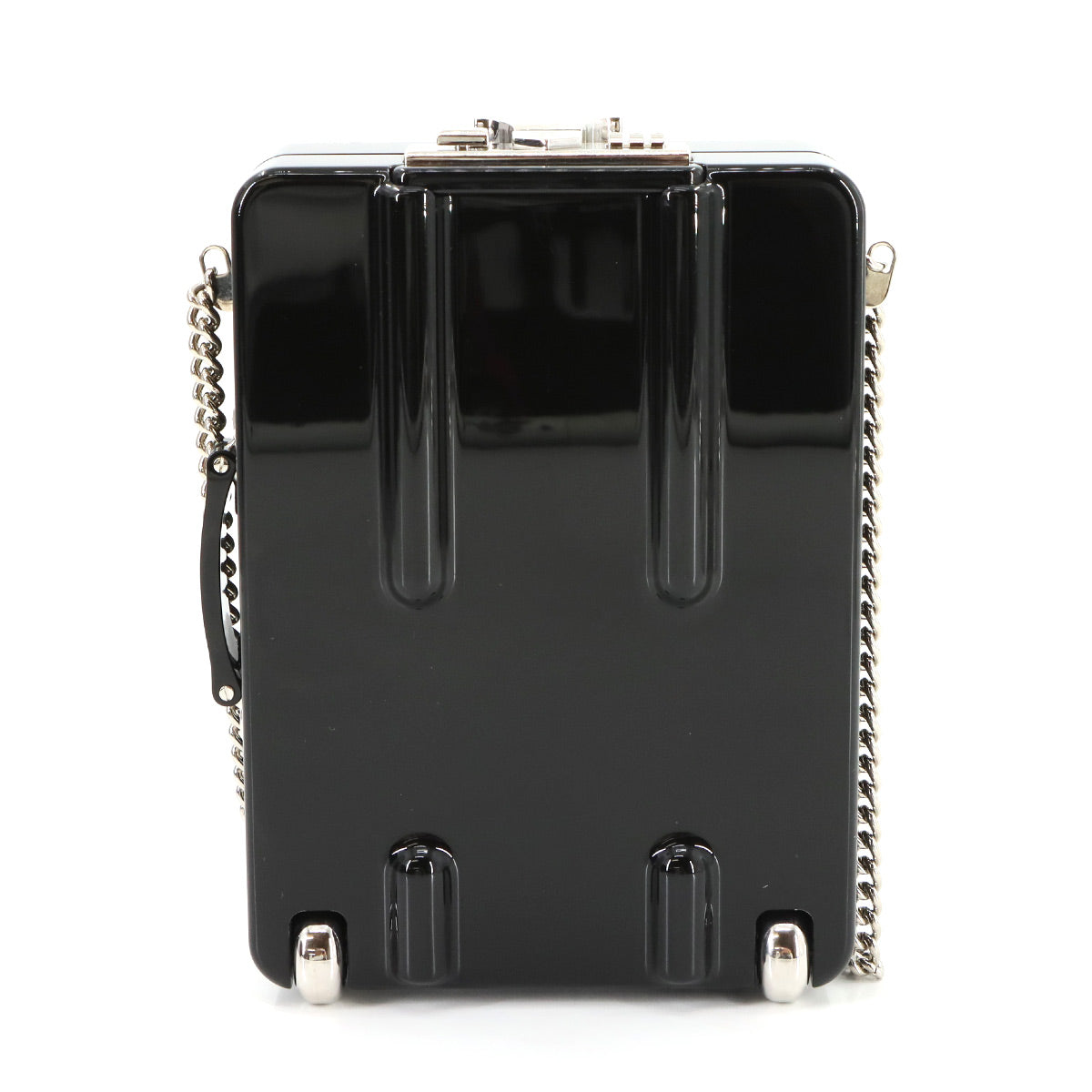 Evening In The Air Trolley Chain Clutch Shoulder Bag Plastic