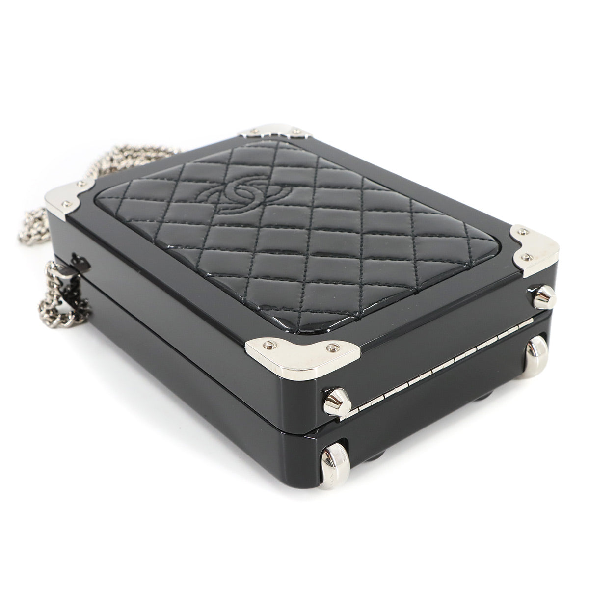Evening In The Air Trolley Chain Clutch Shoulder Bag Plastic
