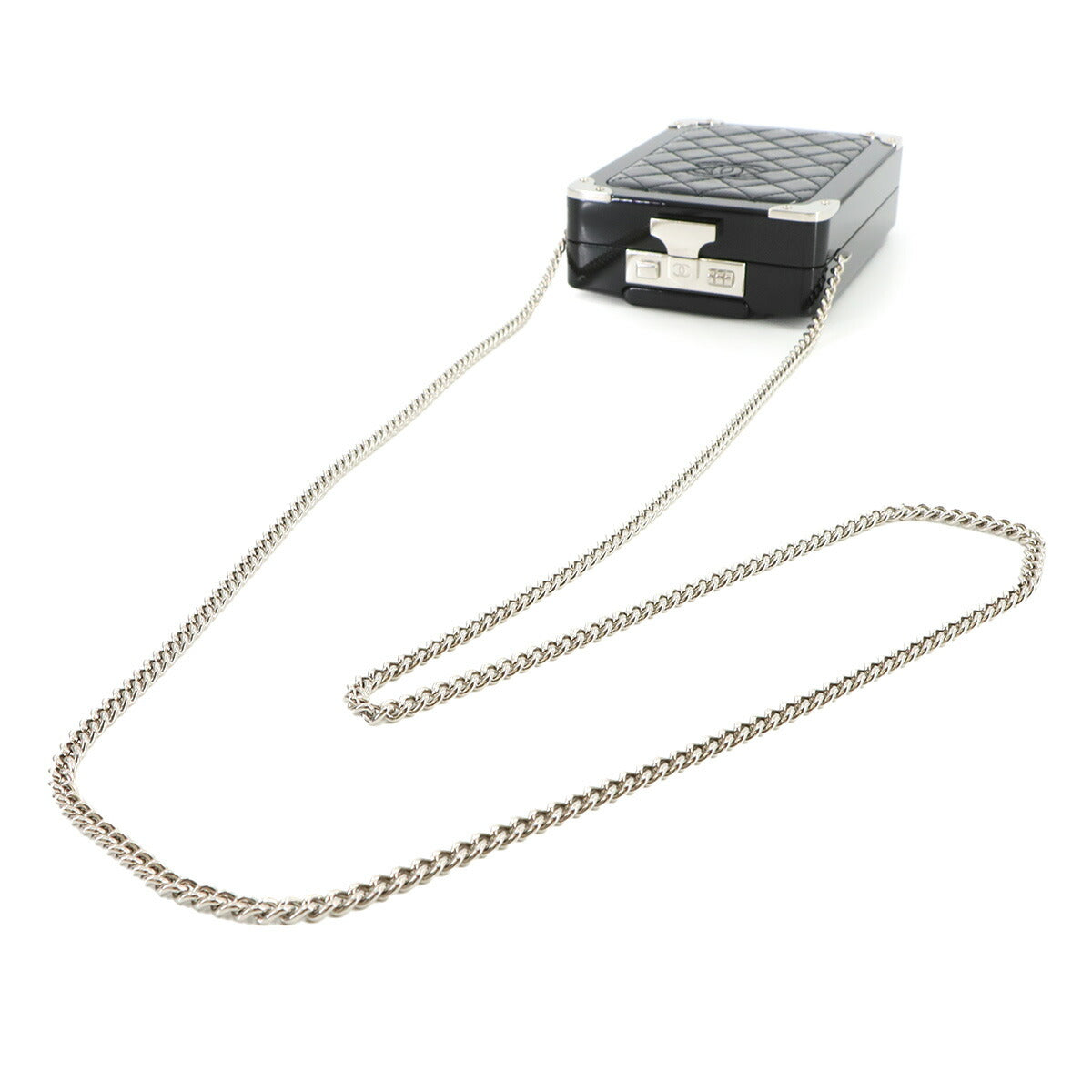 Evening In The Air Trolley Chain Clutch Shoulder Bag Plastic