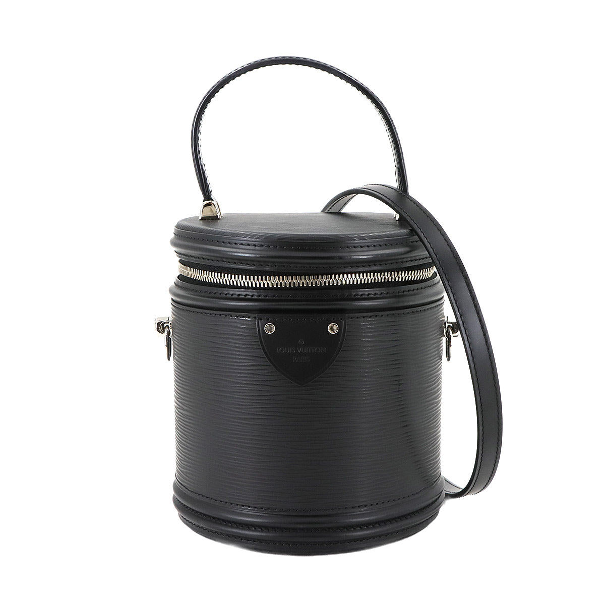 Epi Cannes Hand Shoulder Bag Leather Noir Black M52226