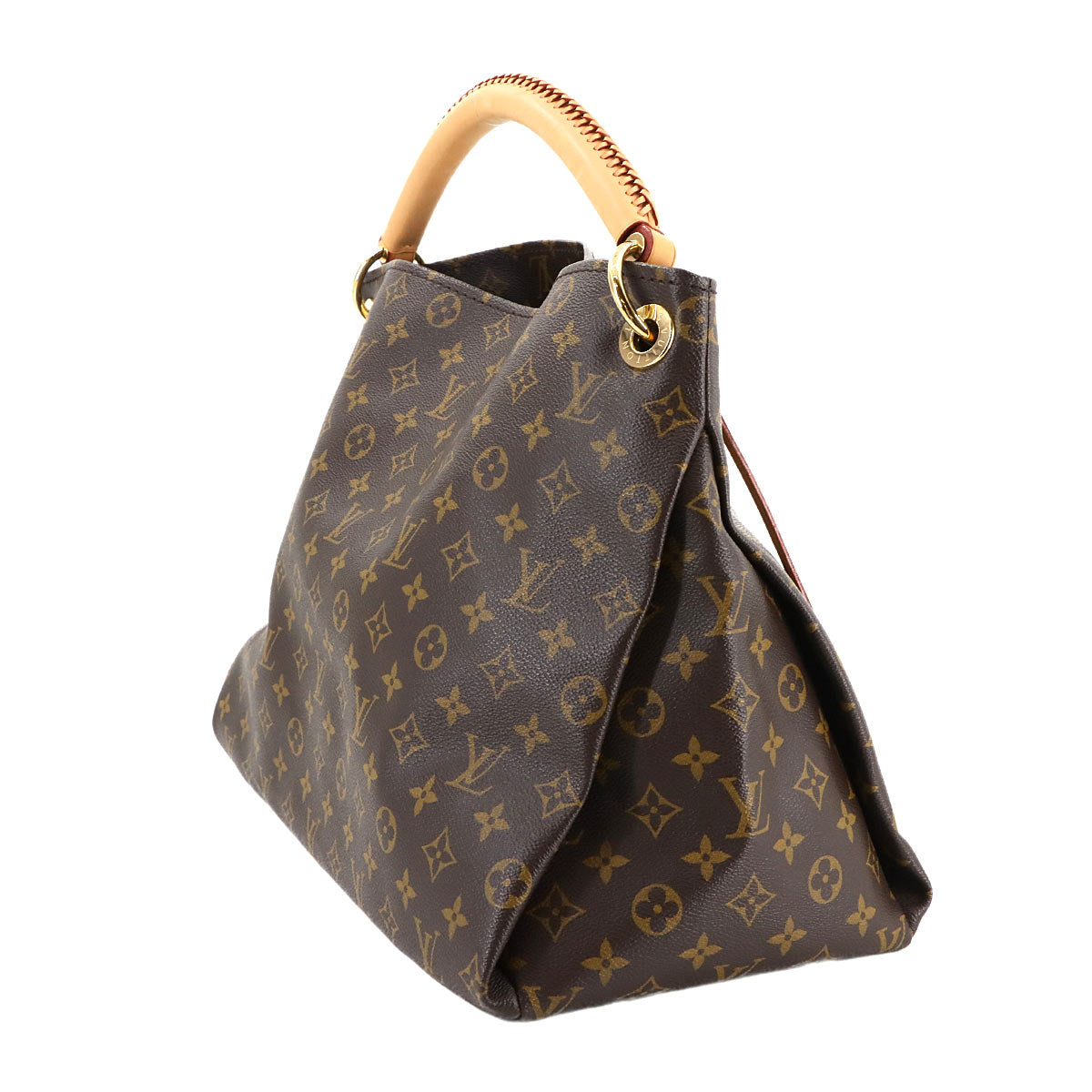 LOUIS VUITTON Monogram Artsy MM Shoulder Bag Brown M40249 Purse
