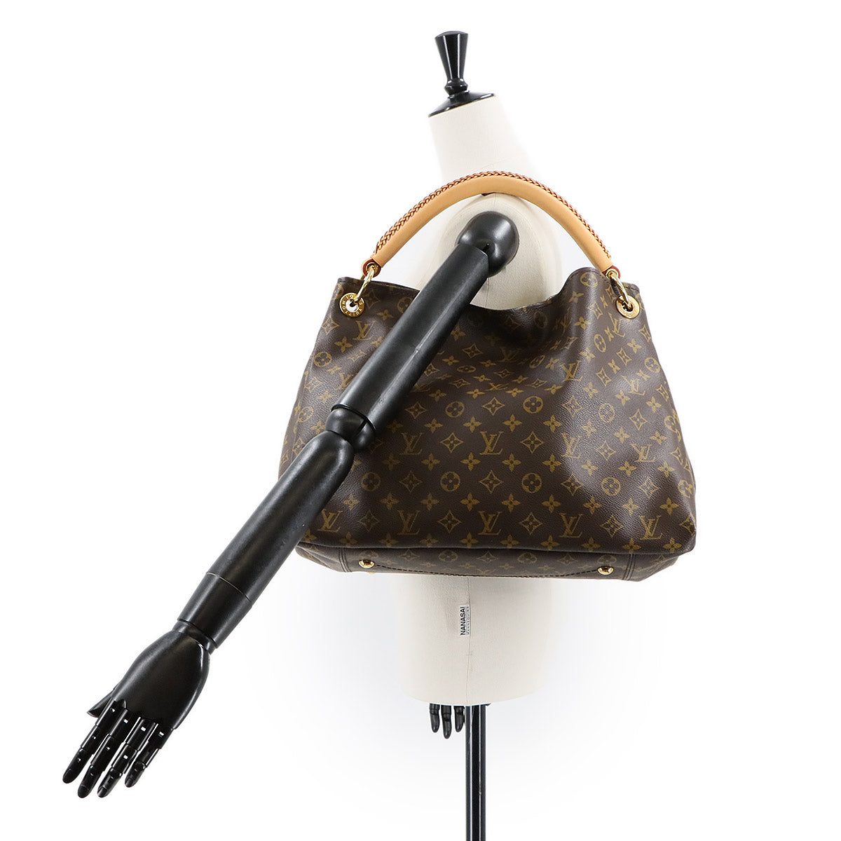 LOUIS VUITTON Monogram Artsy MM Shoulder Bag Brown M40249 Purse