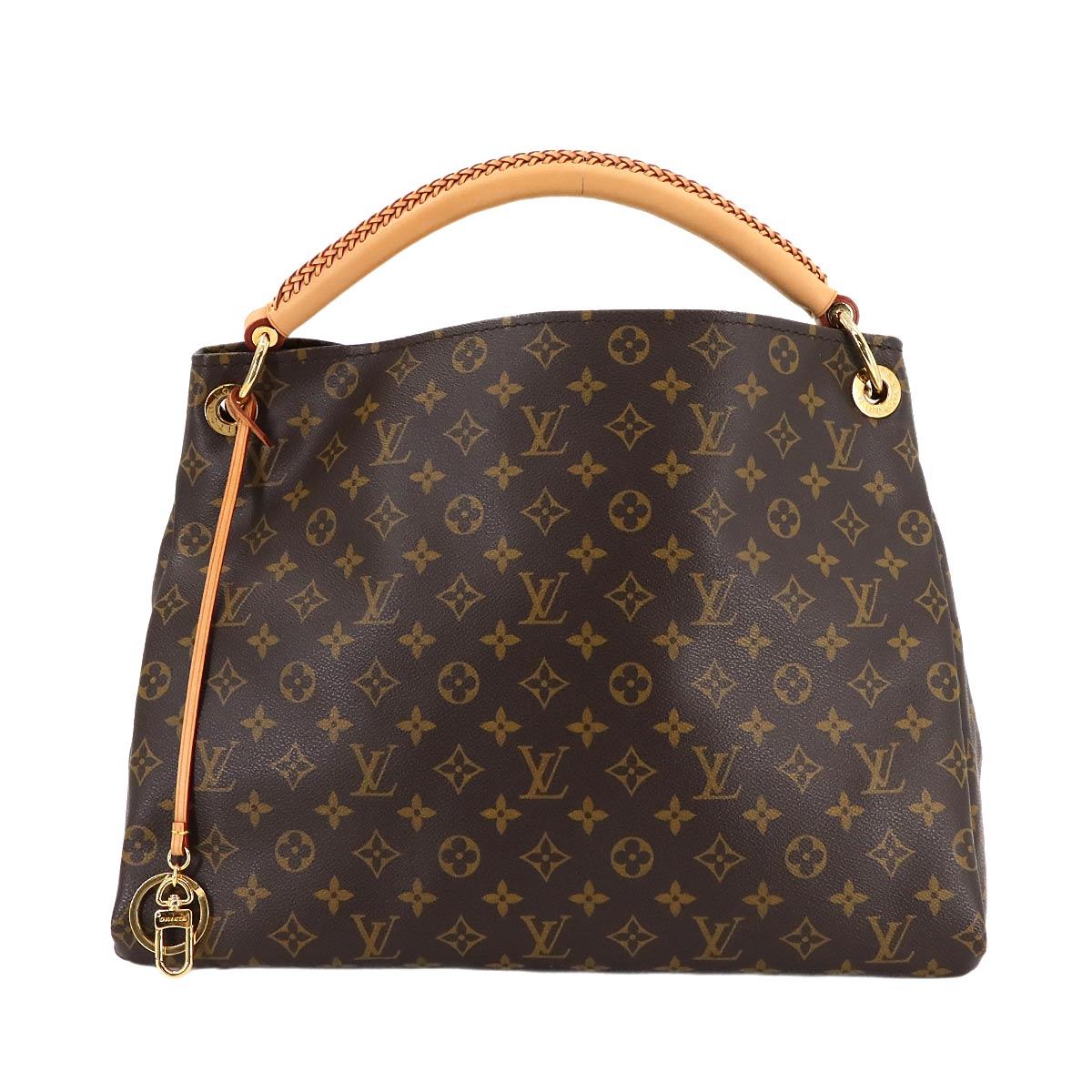 LOUIS VUITTON Monogram Artsy MM Shoulder Bag Brown M40249 Purse