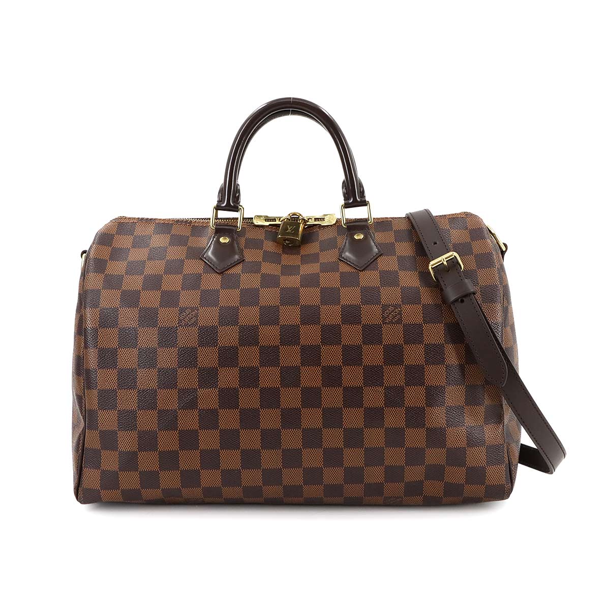 Damier Speedy Bandouliere 35 Hand Shoulder Bag N41182