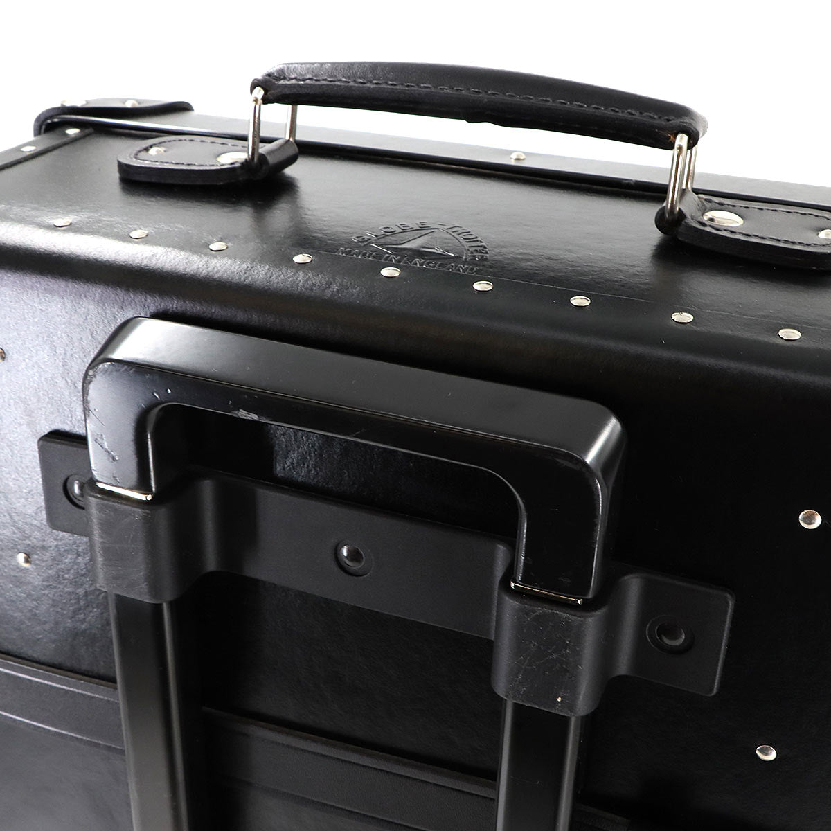 Centenary Carry on Luggage Vulcanized Fiber Black