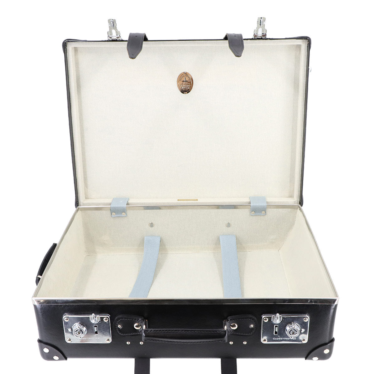 Centenary Carry on Luggage Vulcanized Fiber Black