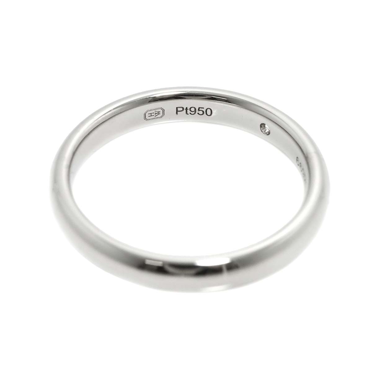 Diamond Ring Pt Platinum size6(US)