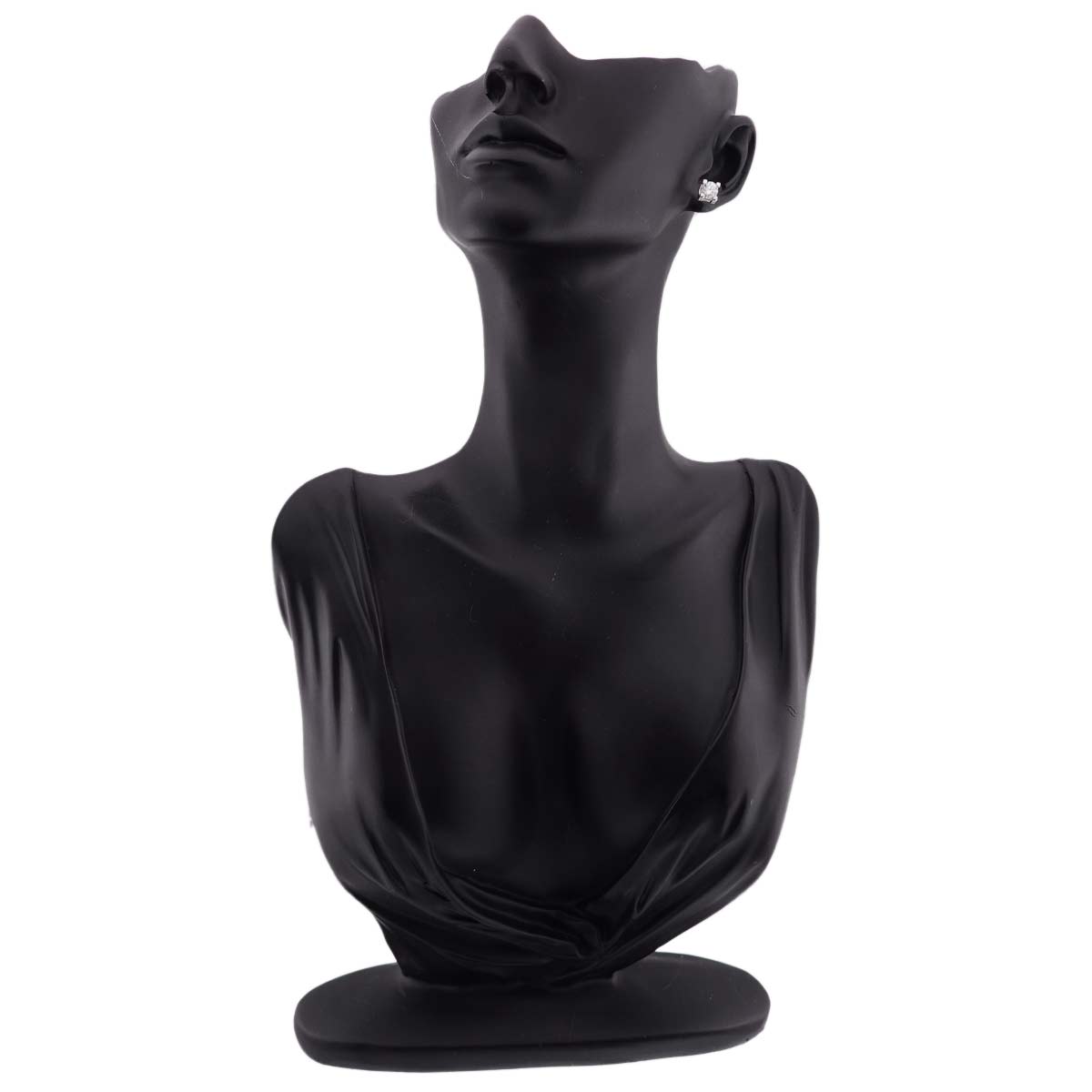 Diamond 0.53ct G/VVS1/EX Earring Pierced 18K WG One Piece only