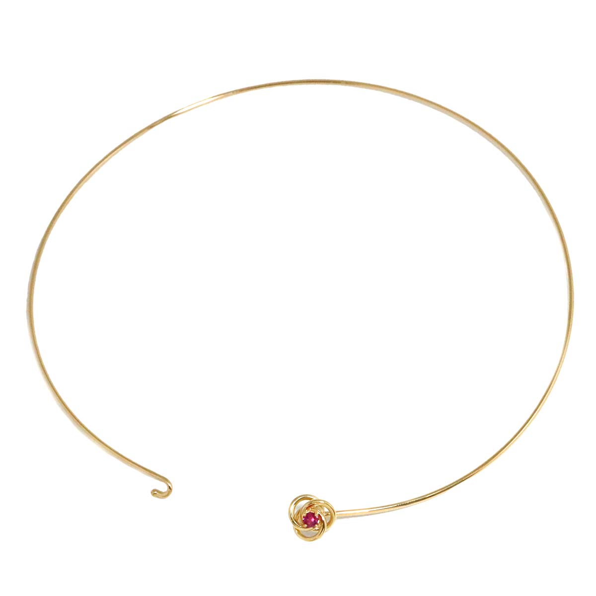 Ruby Necklace 14K Yellow Gold 585