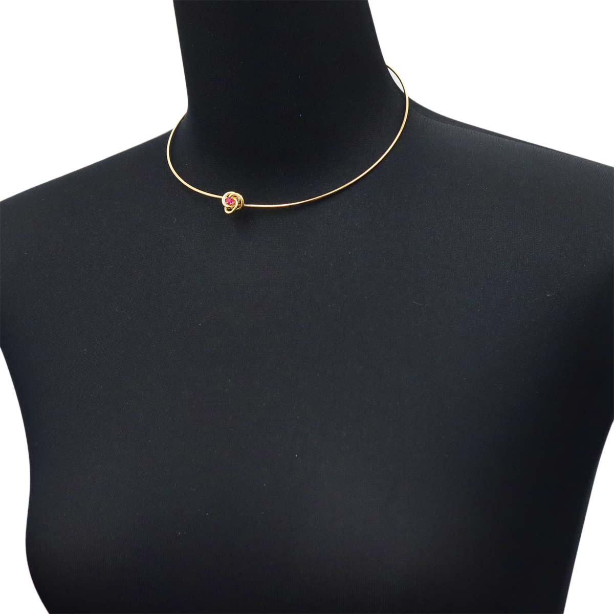 Ruby Necklace 14K Yellow Gold 585