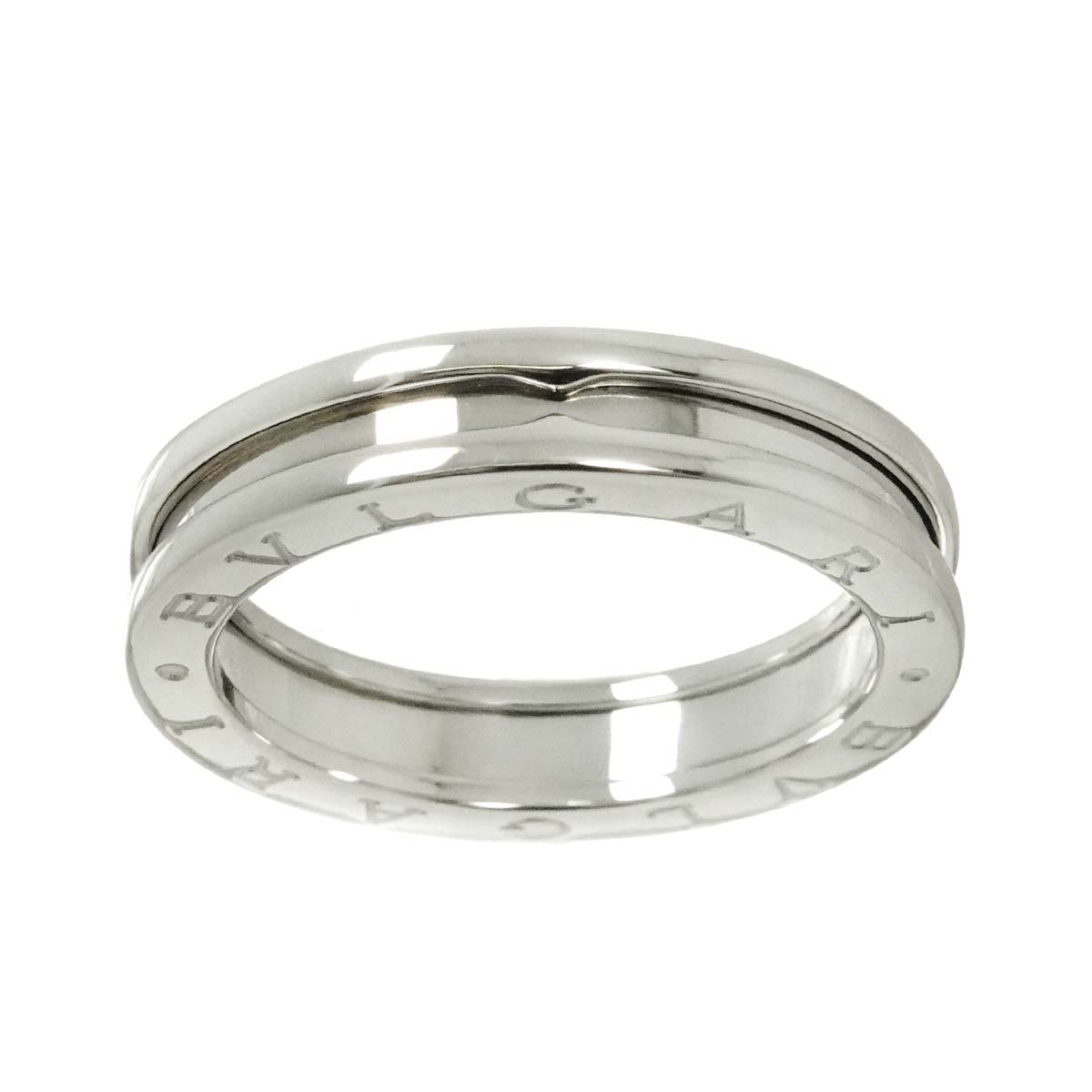 B-ZERO1 1 BAND Ring 18K White Gold 750 Size59 8.75(US)