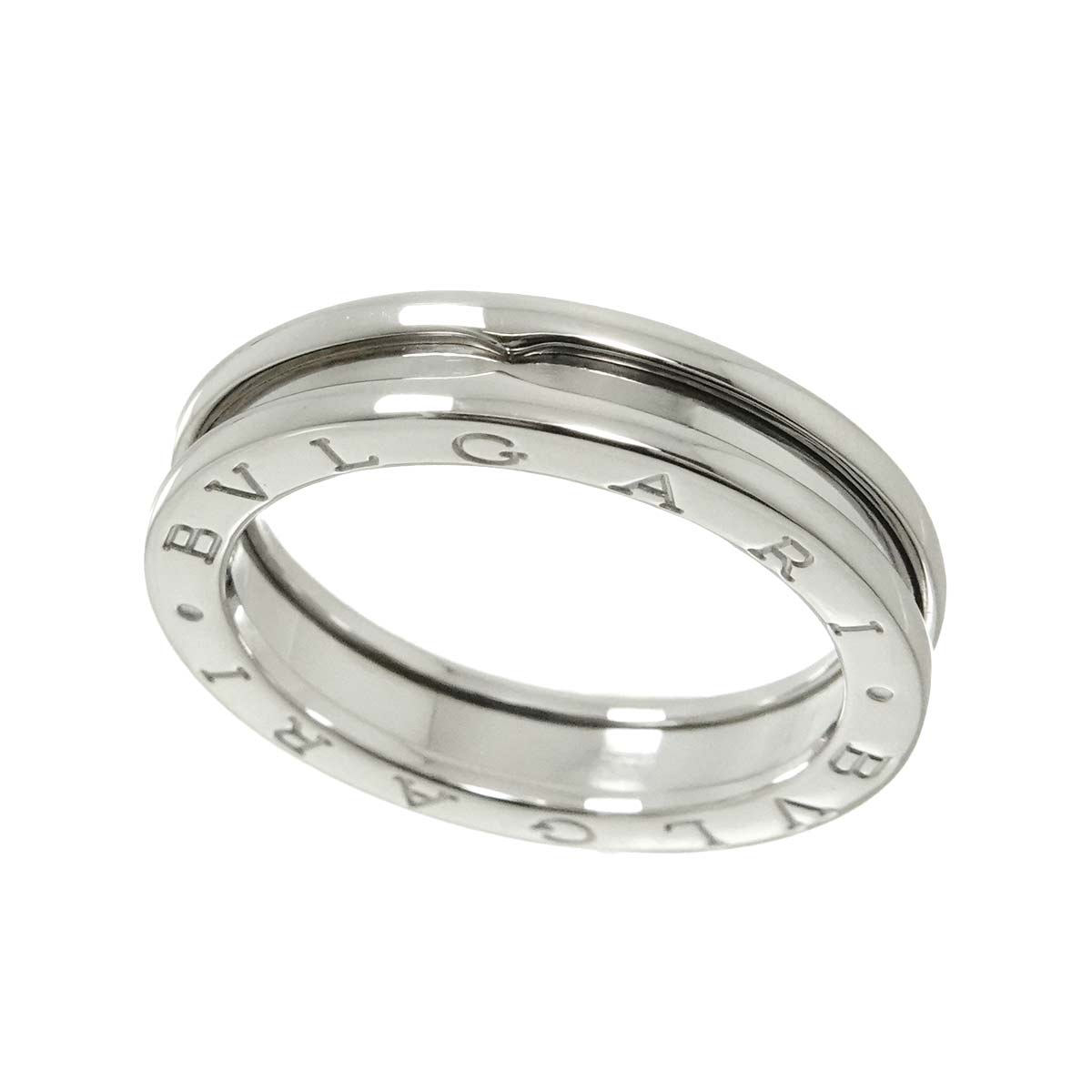 B-ZERO1 1 BAND Ring 18K White Gold 750 Size59 8.75(US)