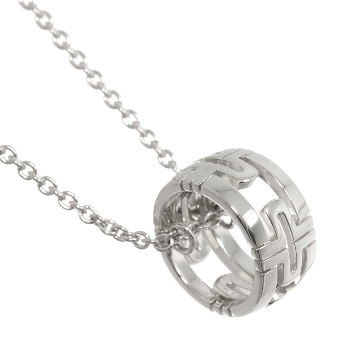 Parentesi Necklace 18K White Gold 750