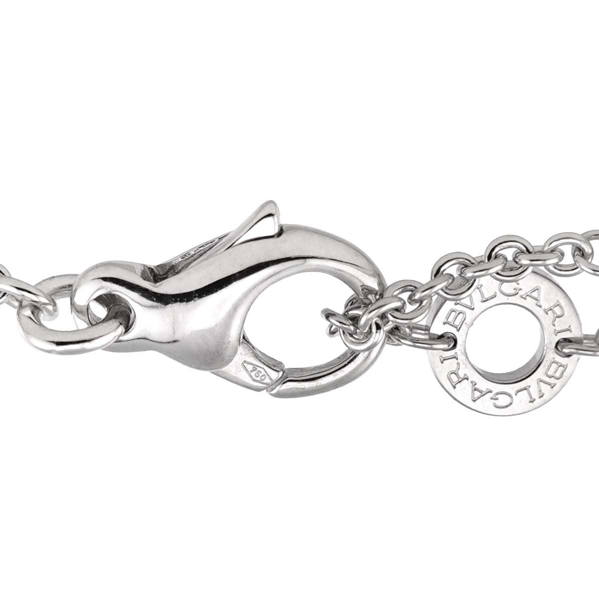 Parentesi Necklace 18K White Gold 750