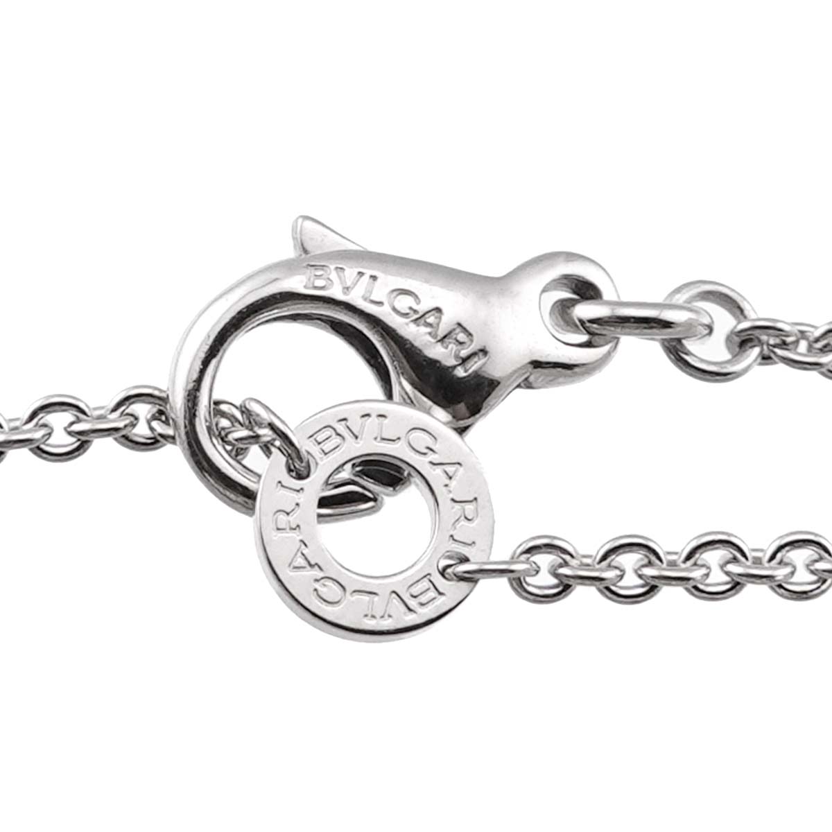 Parentesi Necklace 18K White Gold 750