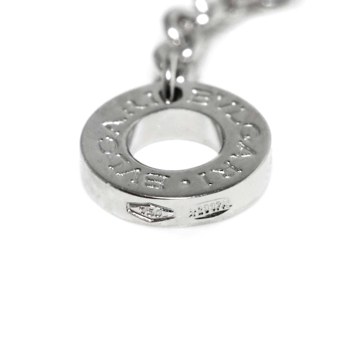 Parentesi Necklace 18K White Gold 750
