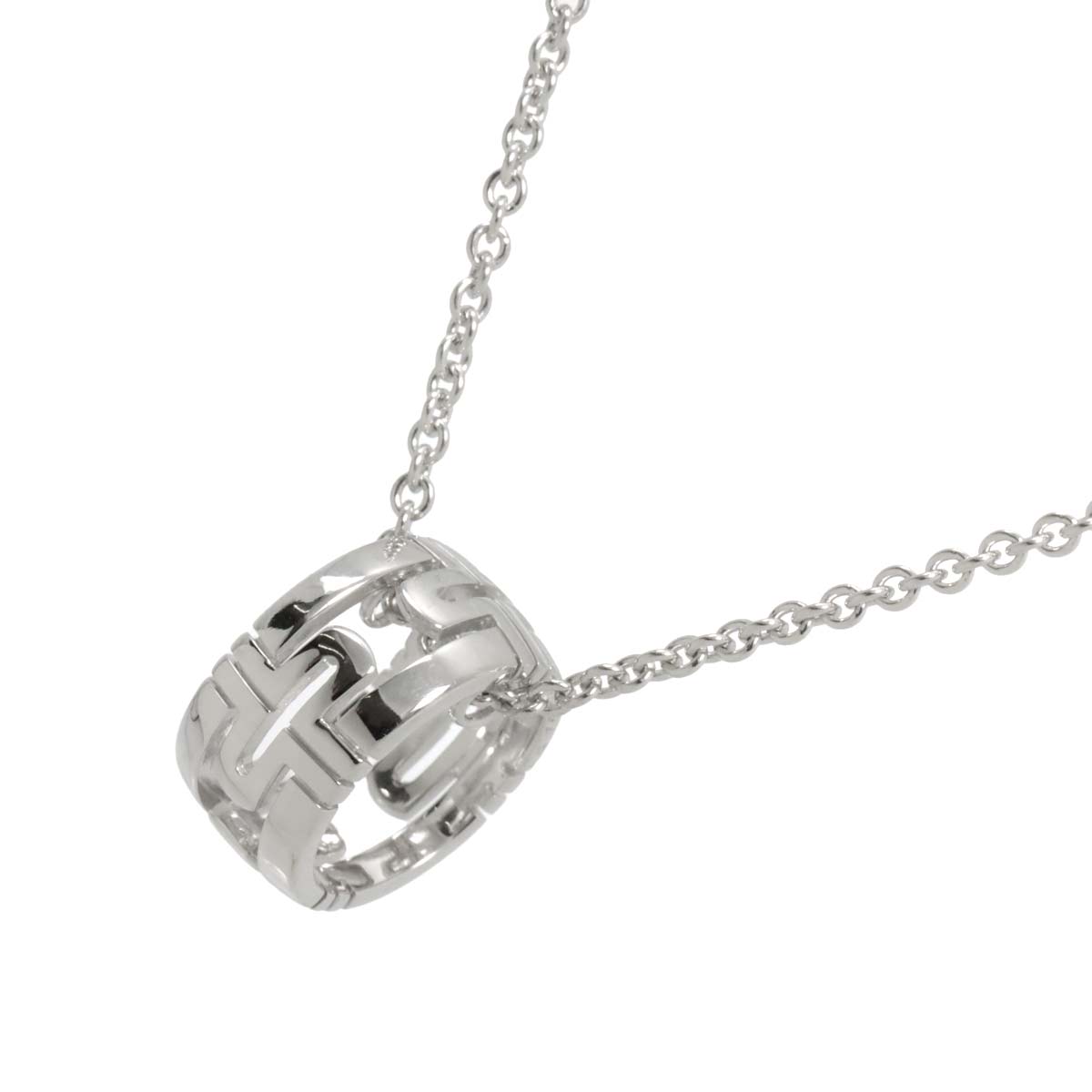 Parentesi Necklace 18K White Gold 750