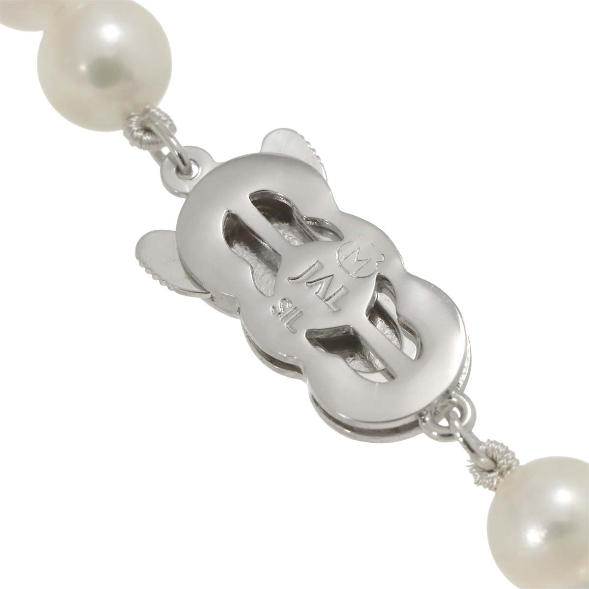 Akoya Pearl 8.0-6.5mm Necklace SV Silver