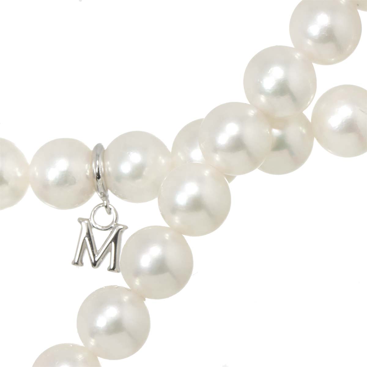 Akoya Pearl 8.0-6.5mm Necklace SV Silver