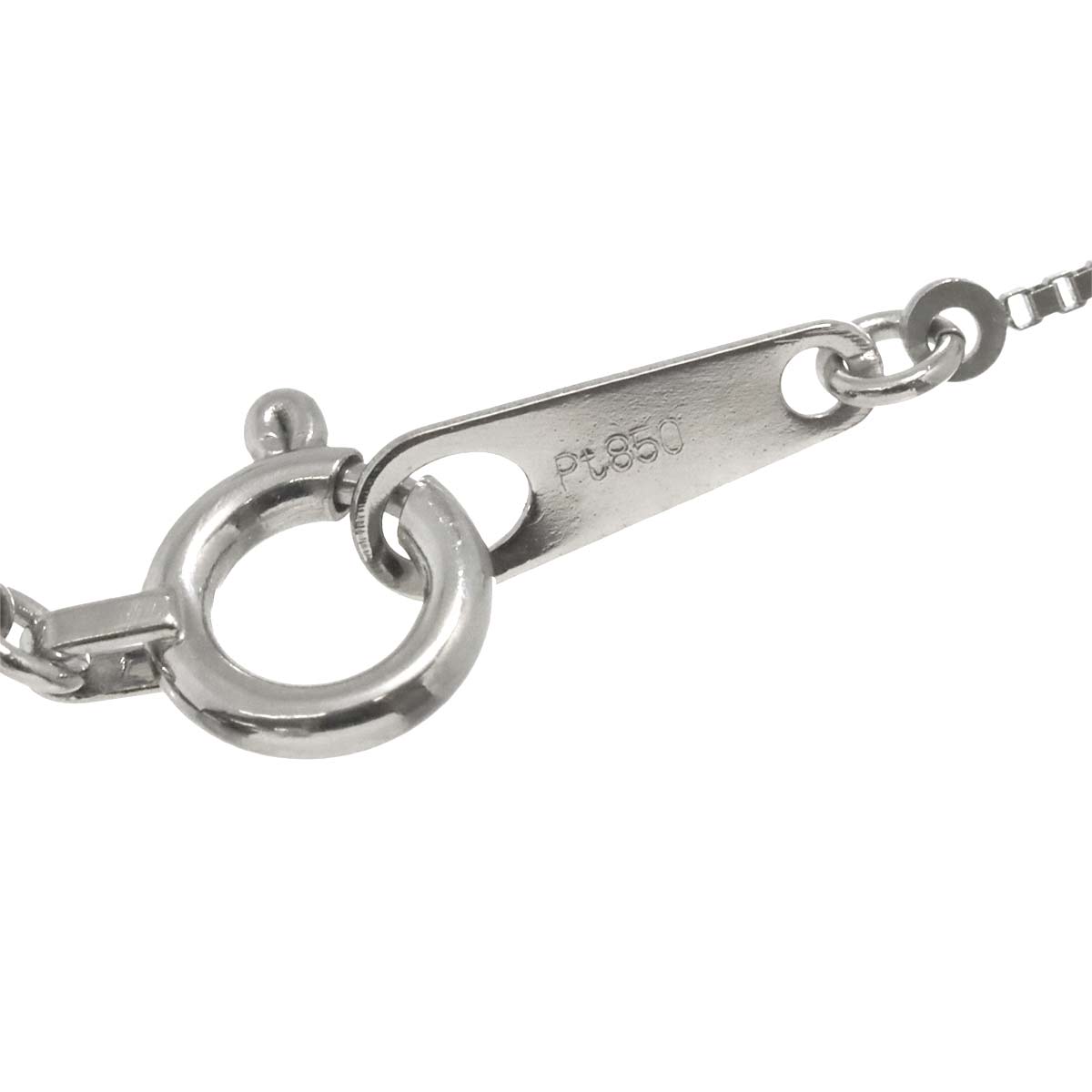 Black Pearl 11.2mm Diamond 0.36ct Necklace Pt