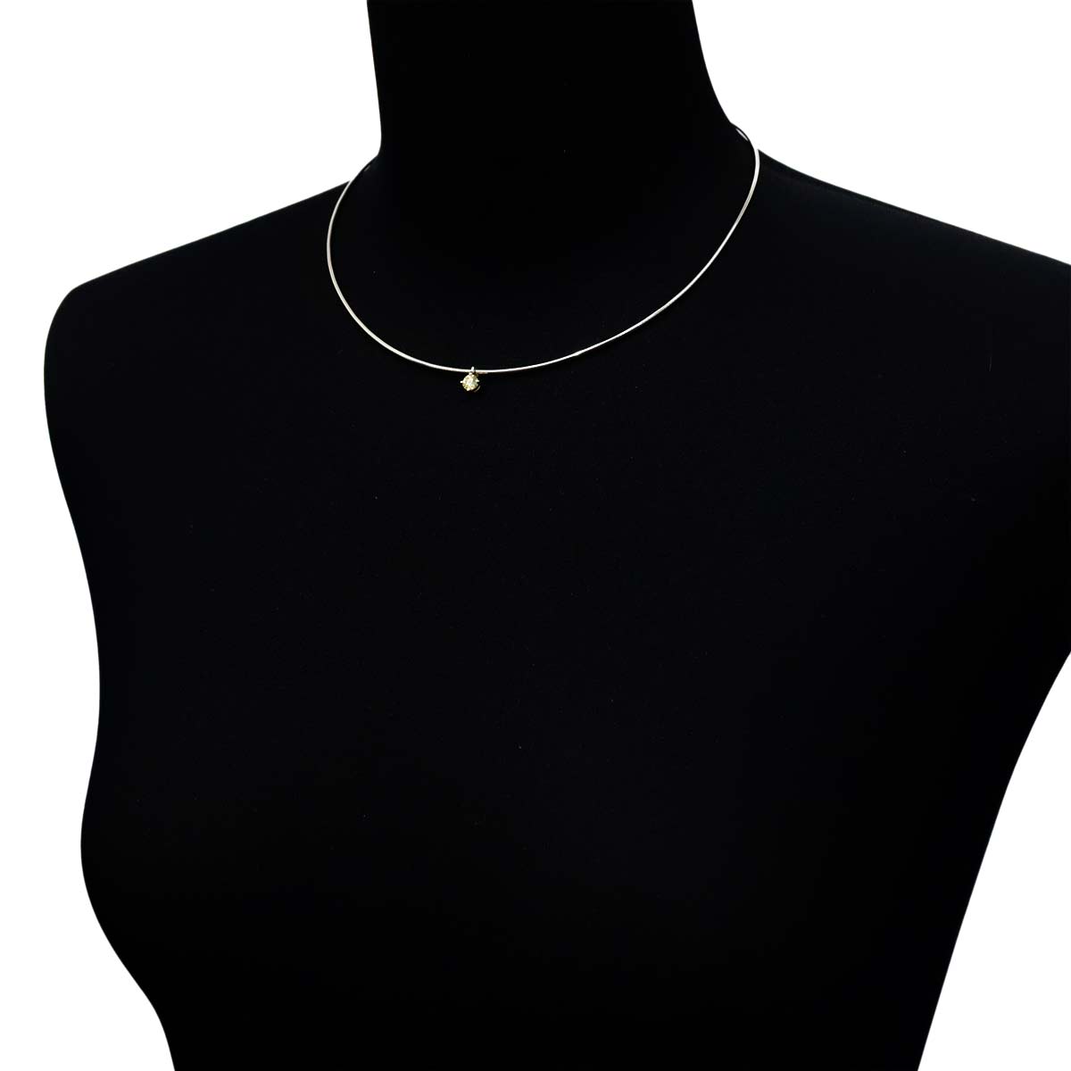 Diamond 0.37ct Necklace 18K WG White Gold 750