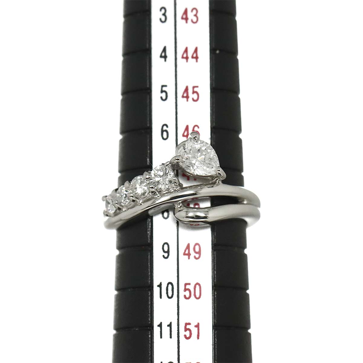 TASAKI Diamond 0.72ct Ring Platinum size7.25(US)